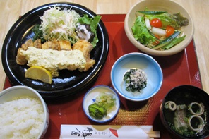 鯛南蛮定食